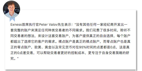 Exness集团优化升级交易账户类型,推出裸点账户