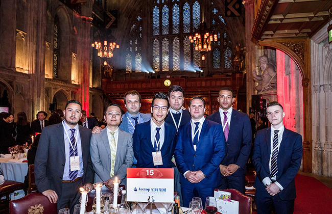 领峰集团赞助英国中国商会2019年度全体会员大会