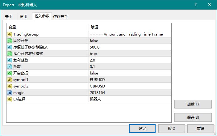 极影机器人参数